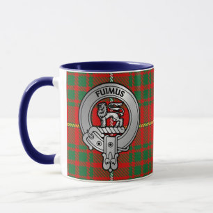 Mug Blason et tartan du clan Bruce