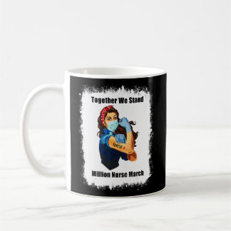Mug Bleached Ensemble Nous Supportons Nurse Strong Mil