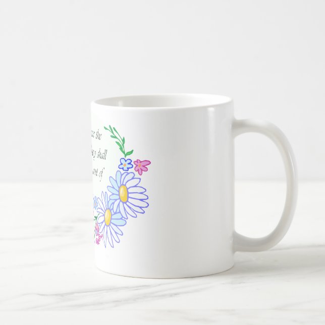 Mug Blessed sont la flexible (Droite)