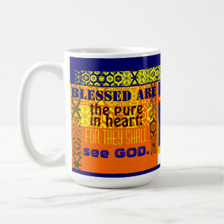 Mug "Blessed sont la pure au coeur "