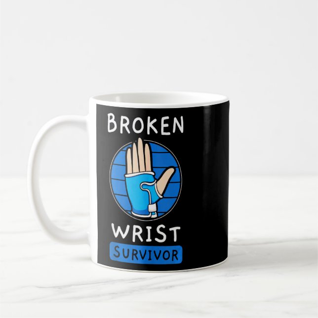 Mug Blessure à la main survivant du poignet cassé chir (Gauche)