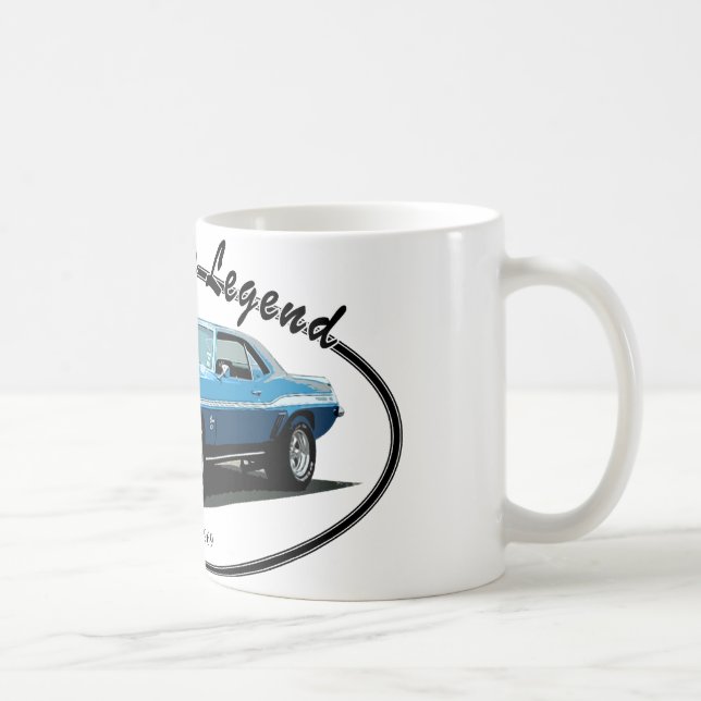 Mug Bleu 1969 de Camaro (Droite)