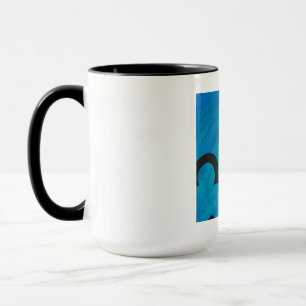 Mug Bleu 30 Décennie Anniversaire