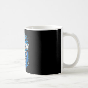Mug Bleu à carreaux était 6 7 drôle 67 garçon d'annive