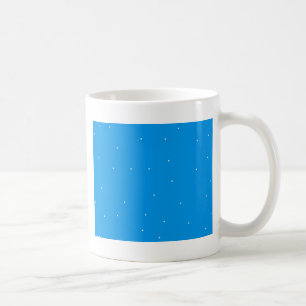 Mug Bleu avec points blancs accessoires à la personnal