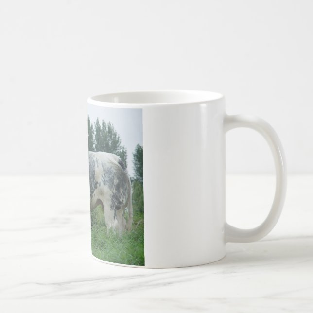 Mug Bleu belge de vache (Droite)
