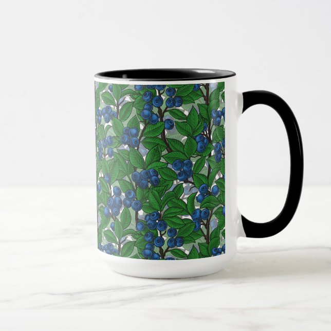 Mug Bleu blanc (Droite)