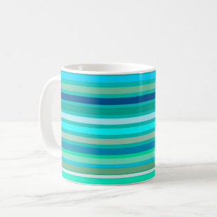 Mug Bleu bleu océan et turquoise
