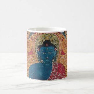Mug Bleu bouddha belle mule