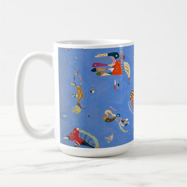 Mug Bleu ciel | Kandinsky | (Gauche)