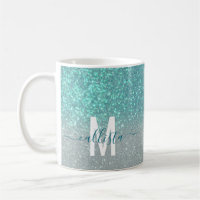 Bleu clair Turquoise Parties scintillant brillante