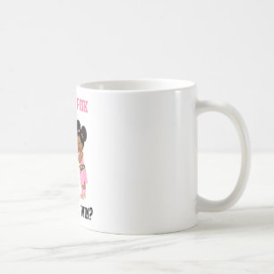 Mug Bleu contre rose qui gagnera Thème de boxe révélat