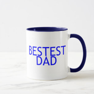 Mug Bleu de papa de Bestest