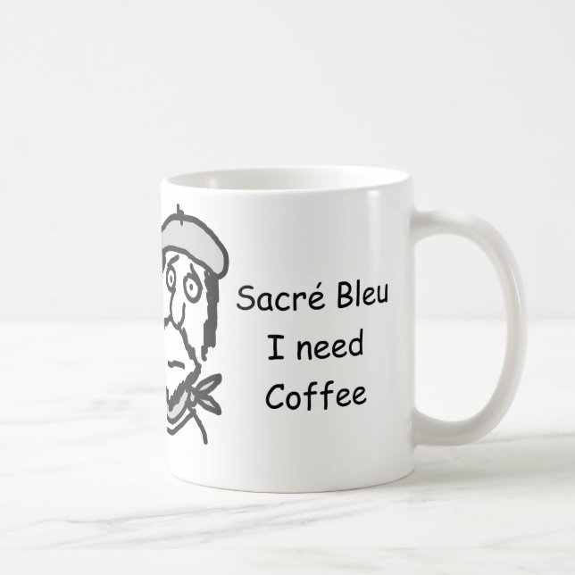 Mug Bleu de Sacre (Droite)