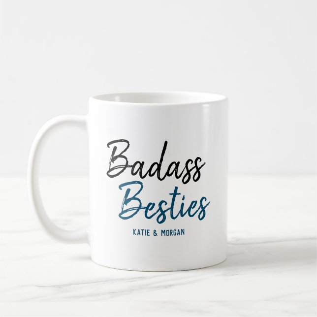 Mug Bleu des Besoins de Badass (Gauche)