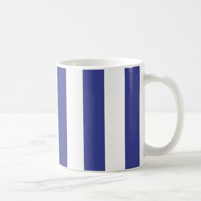 Mug Bleu et blanc (Droite)