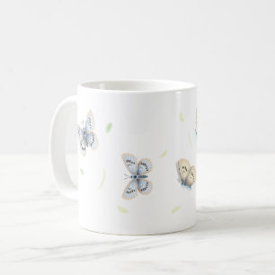 Mug Bleu et Crème Bleu et Beurre en vol