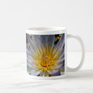 Mug Bleu et or de nénuphar