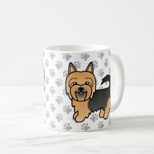 Mug Bleu Et Tan Australien Terrier Cute Dessin Chien