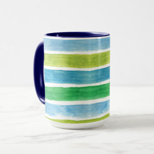 Mug Bleu et vert Bleu et Bleu
