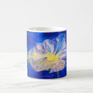 Mug bleu intense floral, diana golden hunter c 2010
