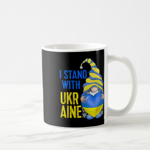 Mug Bleu Jaune Ukraine Jardin Gnome Drapeau Ukrainien