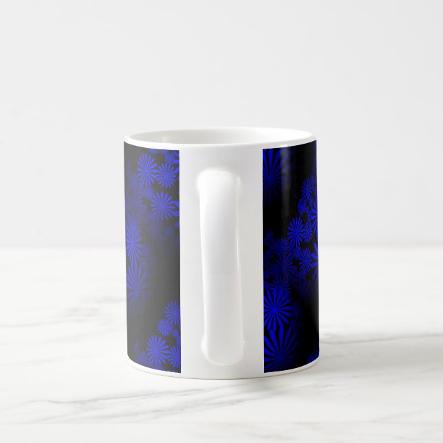 Mug Bleu majestueux (Poignée)