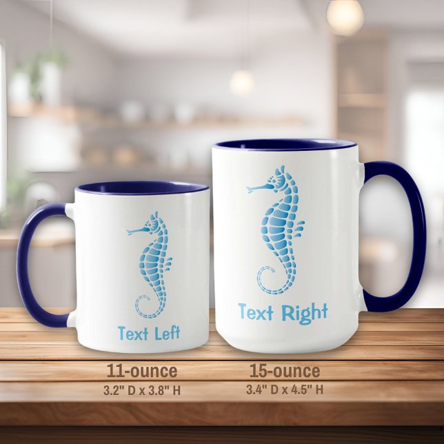 Mug Bleu marin (Créateur téléchargé)