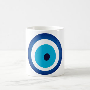 Mug Bleu Oeil Lucky Charme