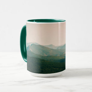 Mug Bleu par les montagnes