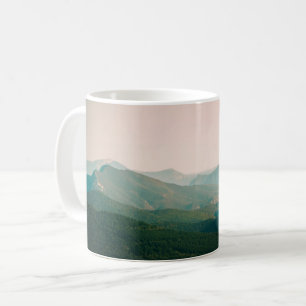 Mug Bleu par les montagnes
