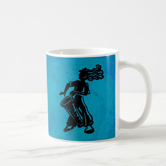 Mug Bleu tambour Boogie Nights New York (Droite)