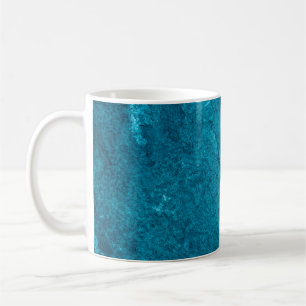 Mug Bleu textureabstrait abstrait, art, décoration gra