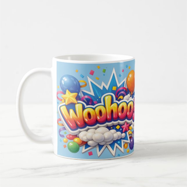 Mug Bleu Woohoo (Gauche)