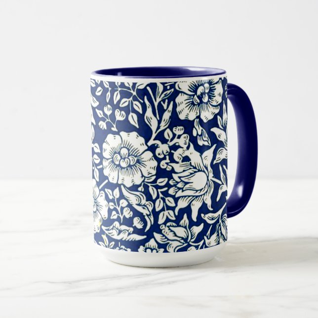 Mug Bleuet Mauve par William Morris,  (Devant droit)