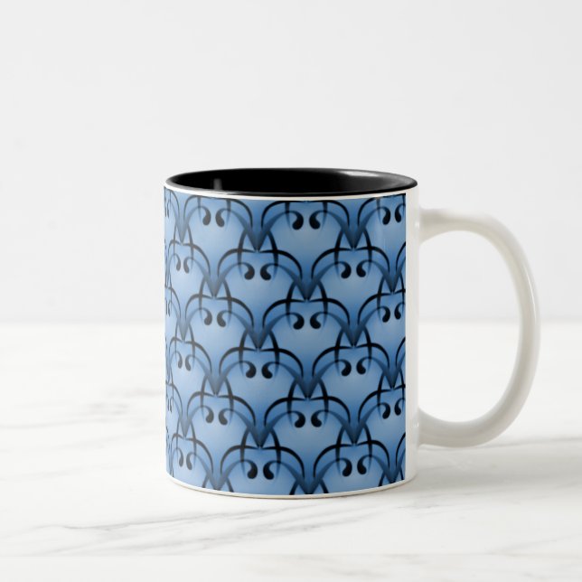 Mug Bliss, Bleu Doux (Droit)