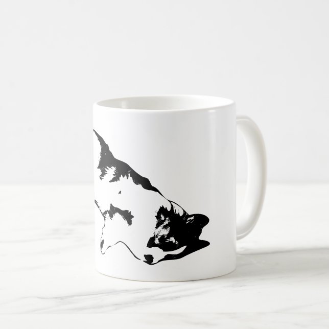 Mug Bliss du ventre (Devant droit)