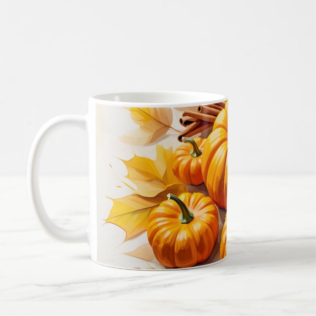 Mug Bliss épices citrouilles | Conception d'automne co (Gauche)