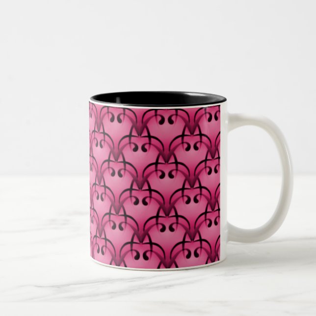 Mug Bliss Sophistiqué, Rose Clair (Droit)