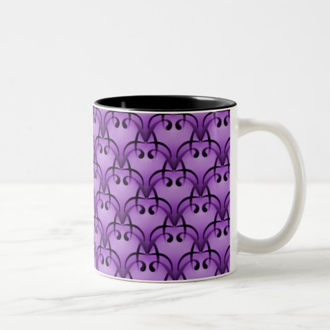 Mug Bliss Sophistiqué, Violet (Droit)