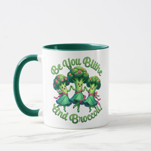 Mug Blithe Et Brocoli (Gauche)