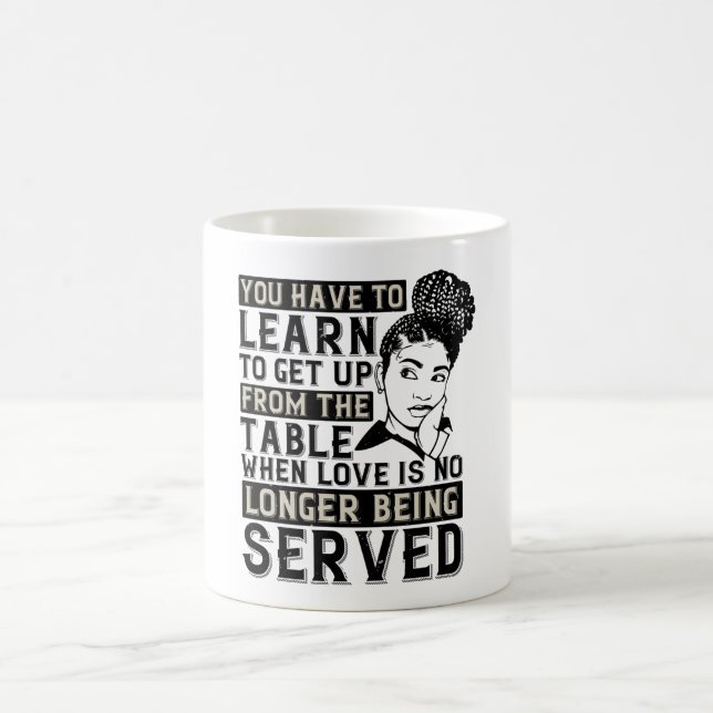 Mug BLM - Levez-vous quand aucun amour n'est servi (Centre)