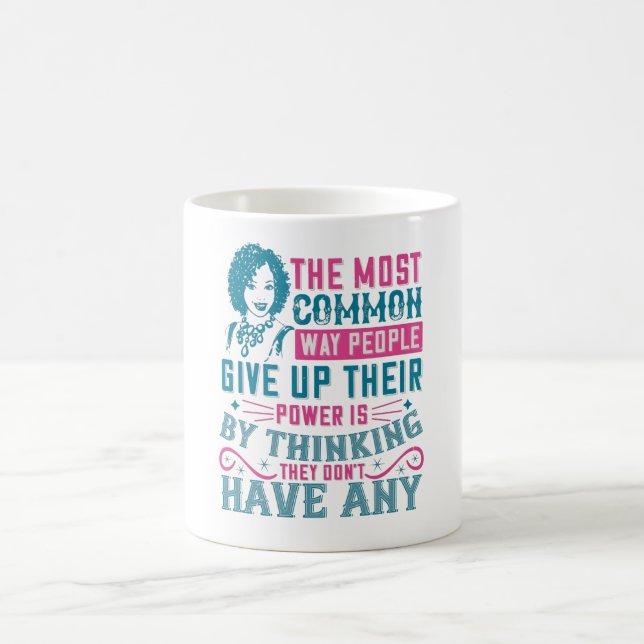 Mug BLM - N'abandonnez pas le pouvoir (Centre)