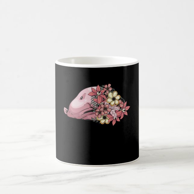 Mug Blobfish aux fleurs (Centre)