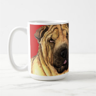 Mug Bloc de couleur Shar-Pei