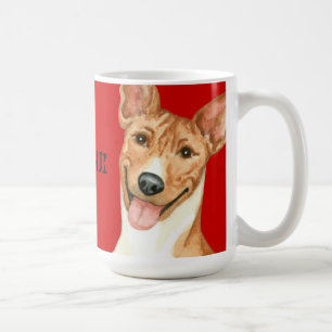 Mug Bloc de couleurs Basenji