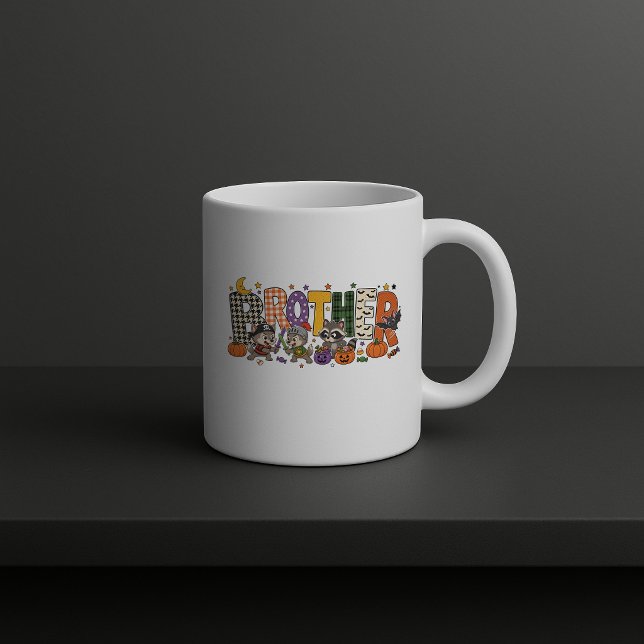 Mug Bloc de lettres du duo de frères  (Créateur téléchargé)