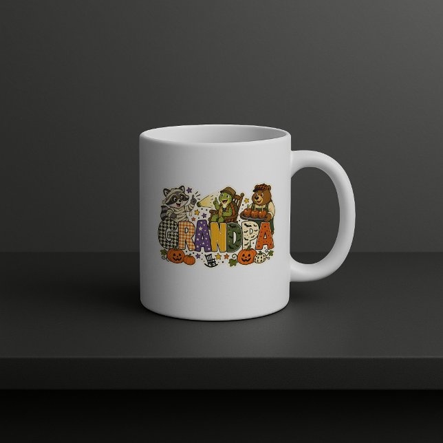 Mug Bloc de lettres Fun Grand-père  (Créateur téléchargé)