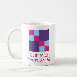 Mug Bloc de patchwork double quatre en quilting Pun 3