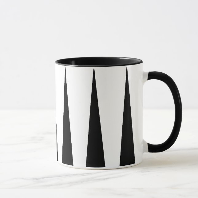 Mug Bloc noir et blanc de couleur (Droite)